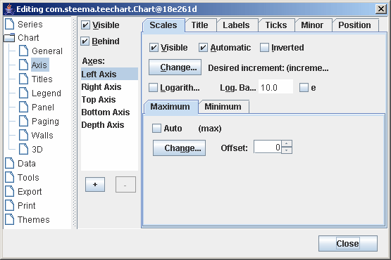 C Chart Axis Label Interval